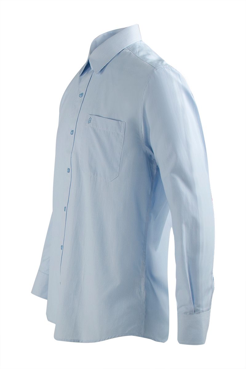 Áo sơ mi tay dài sọc dọc form vừa WS21SS61T-LD