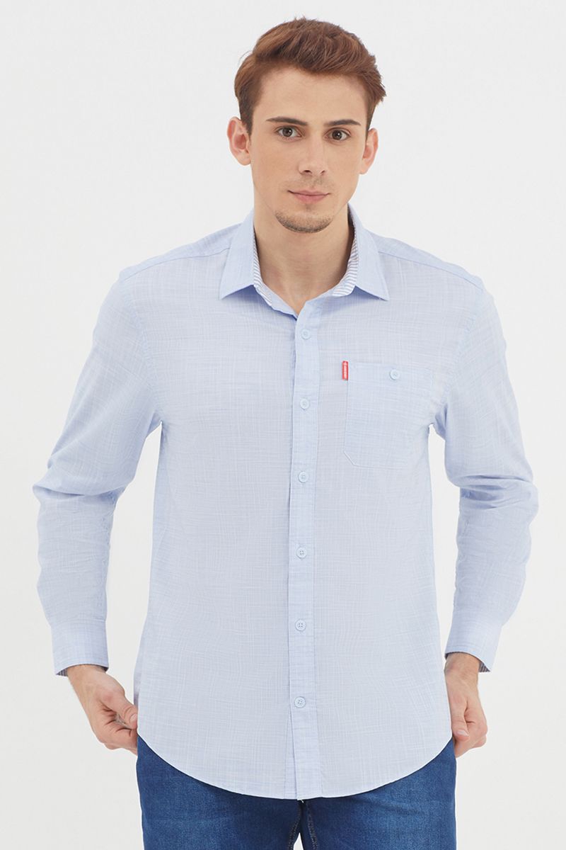 Áo sơ mi nam tay dài WS21SS78P-LC