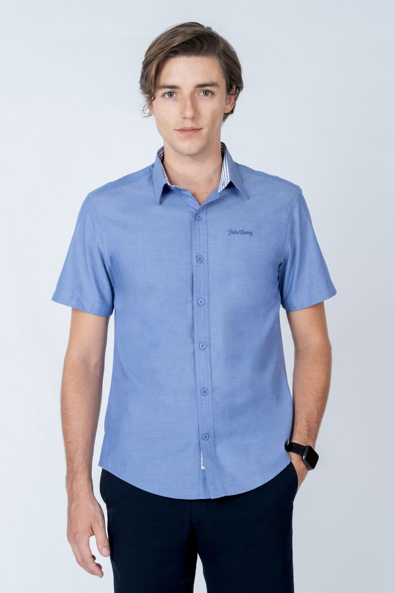 Áo Sơ Mi Nam Tay Ngắn Năng Động WS23SS01C-SC
