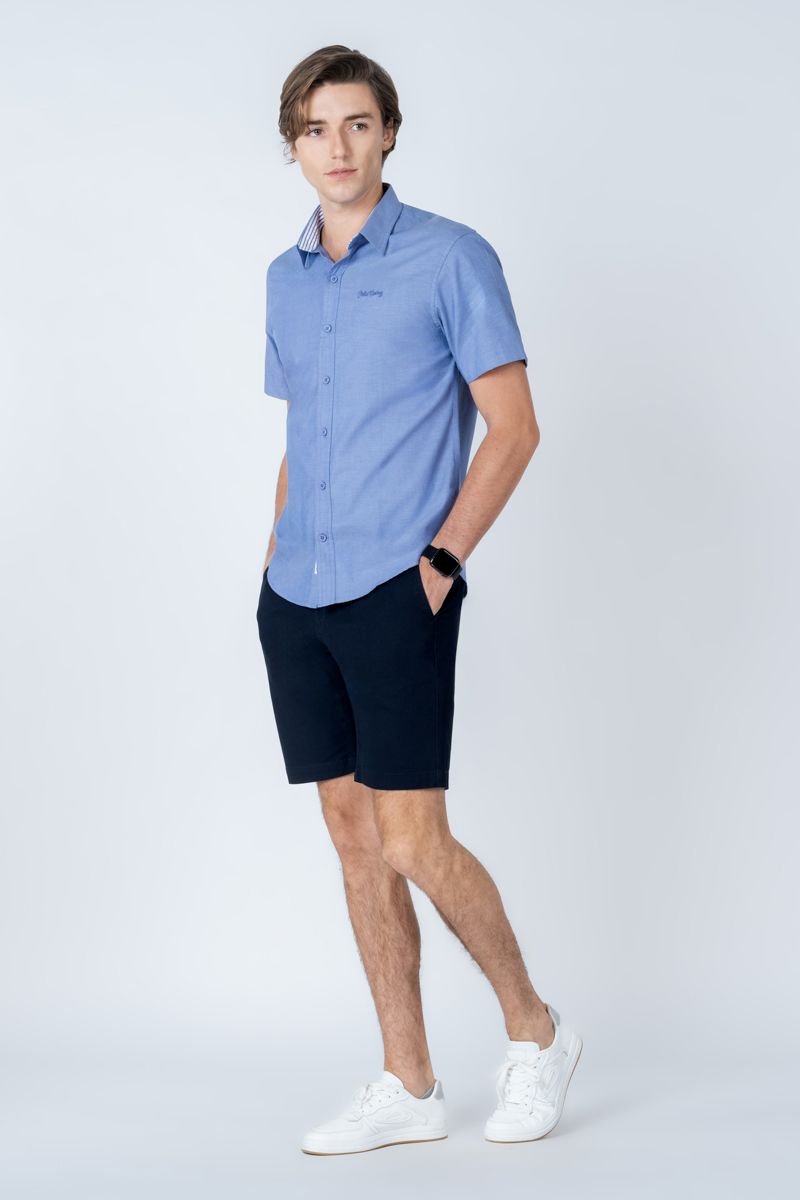 Áo Sơ Mi Nam Tay Ngắn Năng Động WS23SS01C-SC