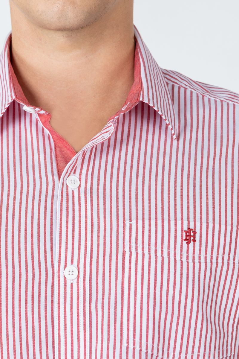 Áo Sơ Mi Nam Tay Ngắn Thời Trang WS23SS02C-SC