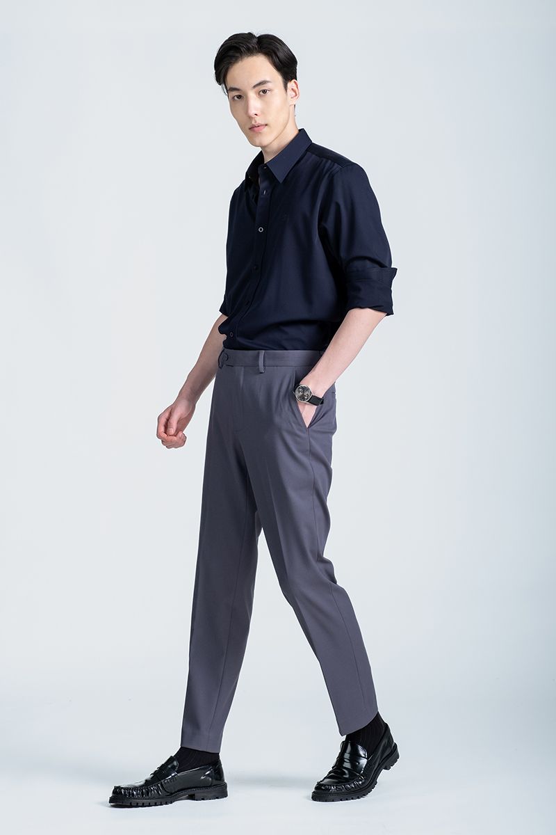 Áo Sơ Mi Nam Tay Dài Form Vừa WS24FH58P-LD
