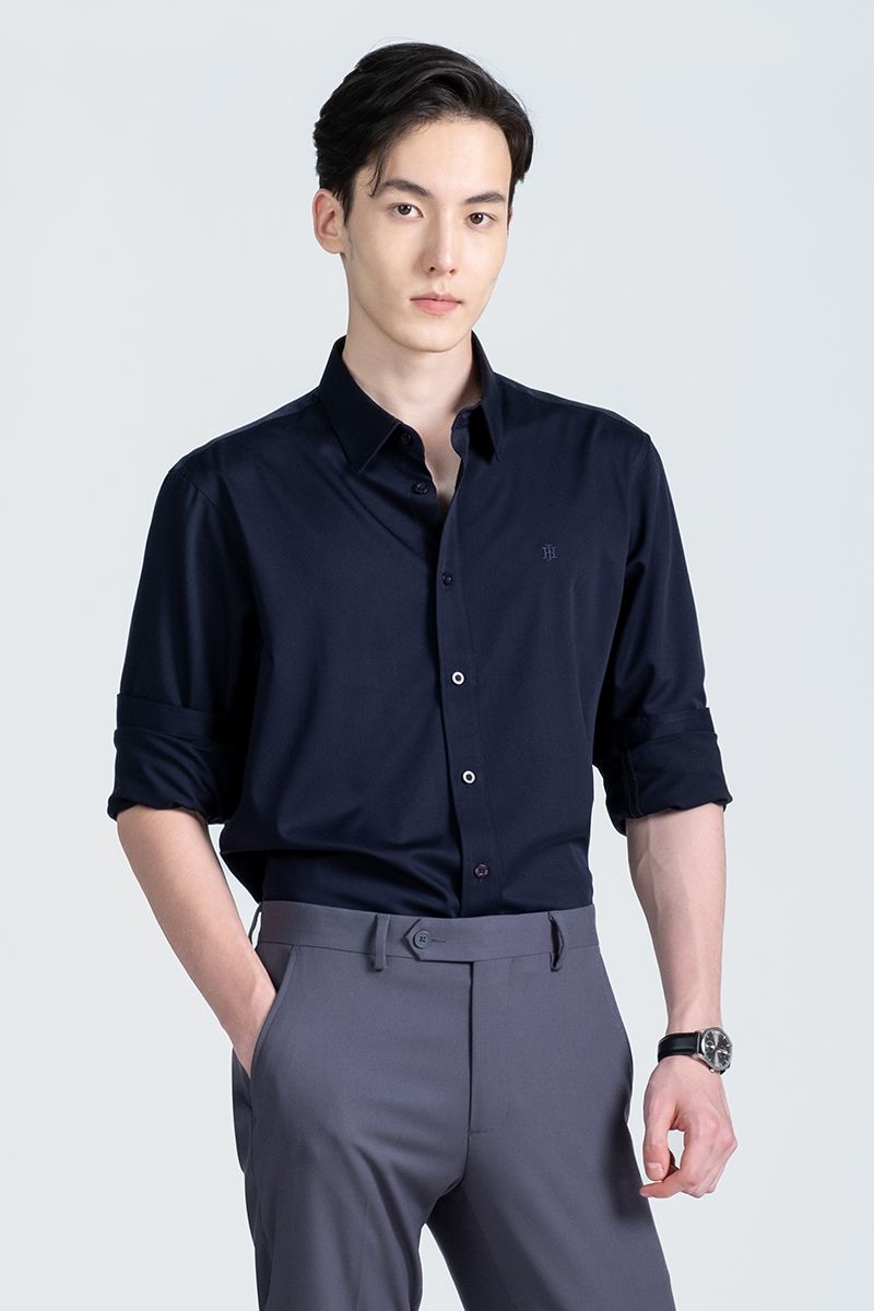 Áo Sơ Mi Nam Tay Dài Form Vừa WS24FH58P-LD
