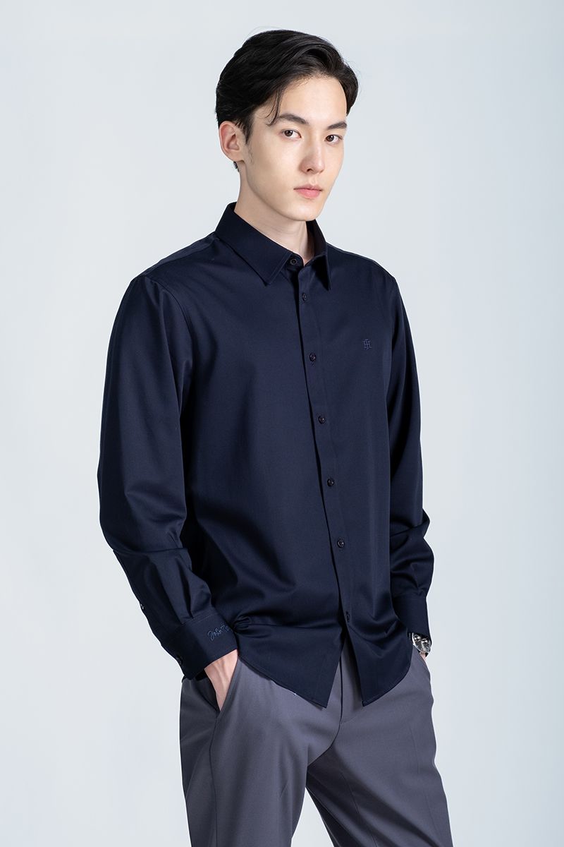 Áo Sơ Mi Nam Tay Dài Form Vừa WS24FH58P-LD