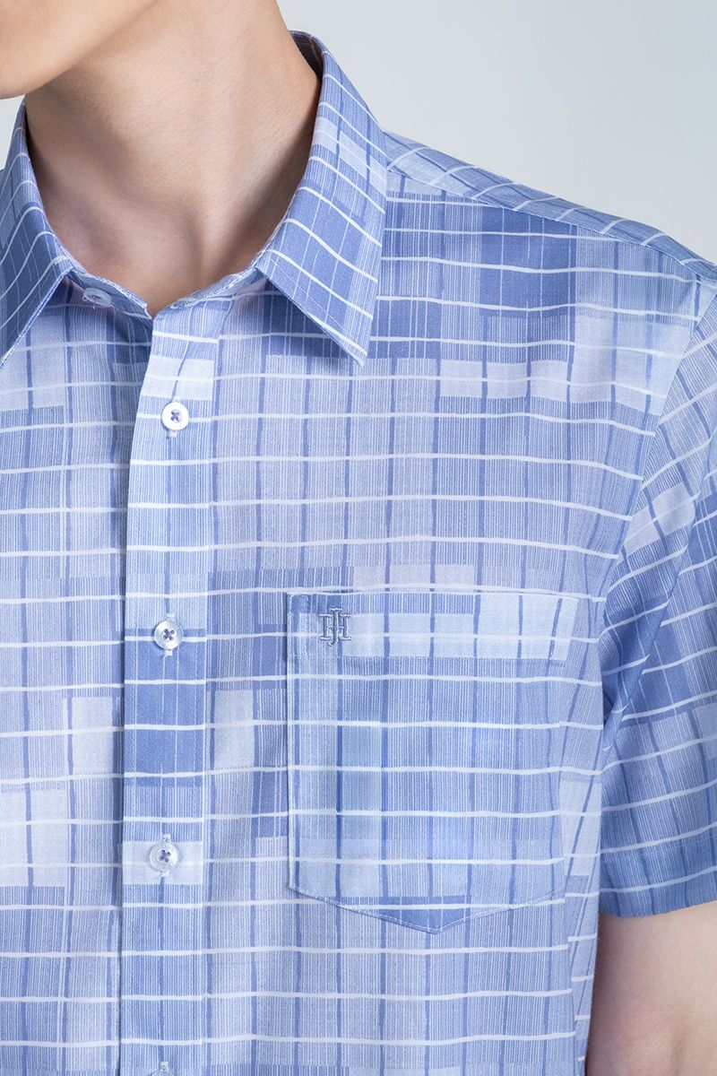 Áo Sơ Mi Tay Ngắn Form Vừa WS24FH62C-SD