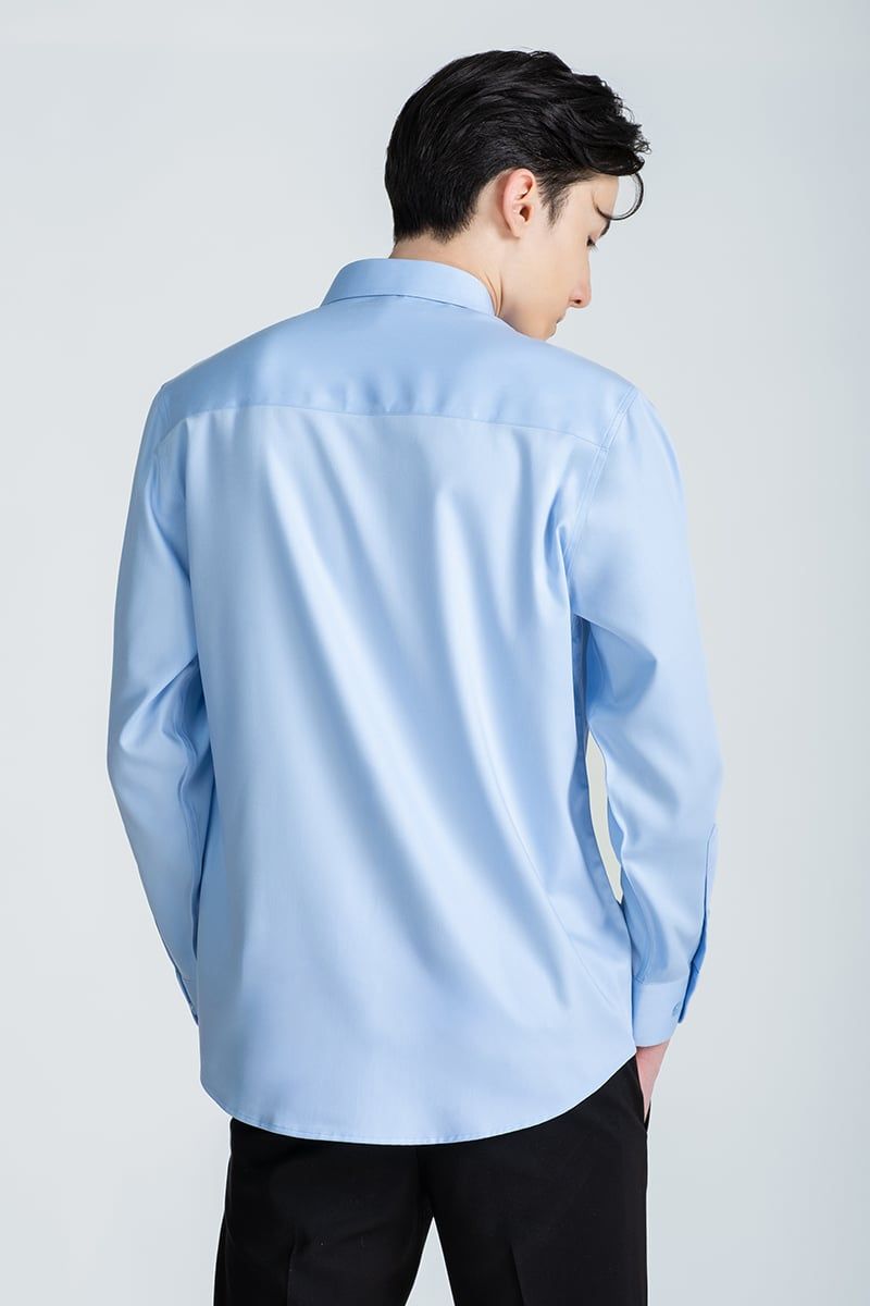 Áo Sơ Mi Nam Tay Dài Form Vừa WS24FH65T-LD