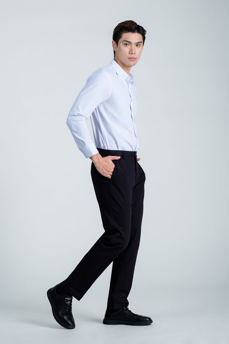 Áo Sơ Mi Tay Dài Form Ôm WS24FH69C-LD