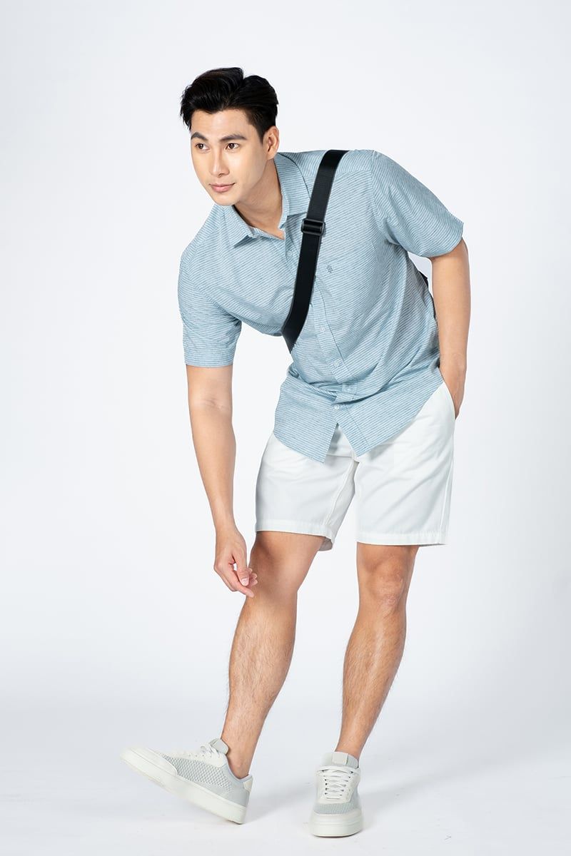 Áo Sơ Mi Form Vừa Tay Ngắn WS24SS02T-SCBB