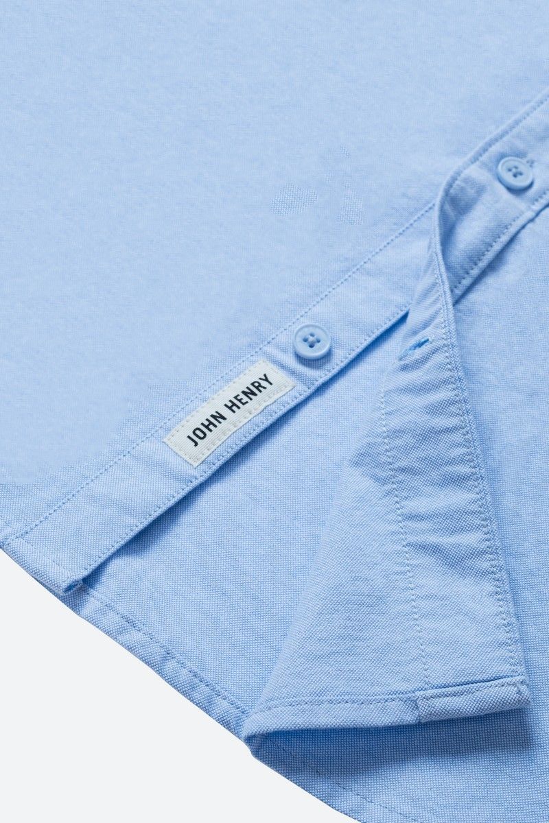 Áo Sơ Mi Nam Tay Ngắn Form Vừa WS24SS14P-SC