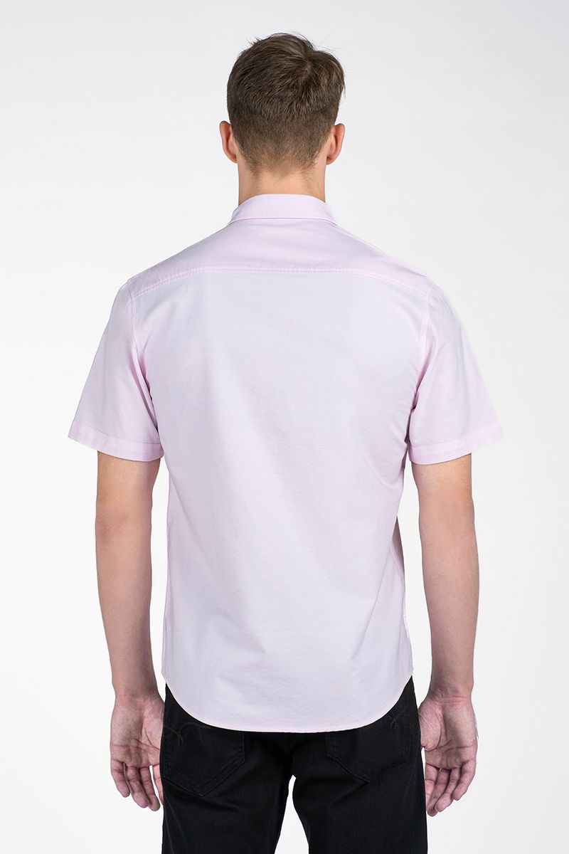 Áo Sơ Mi Nam Tay Ngắn Form Vừa WS24SS14P-SC