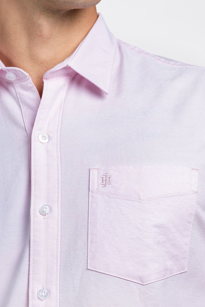 Áo Sơ Mi Nam Tay Ngắn Form Vừa WS24SS14P-SC