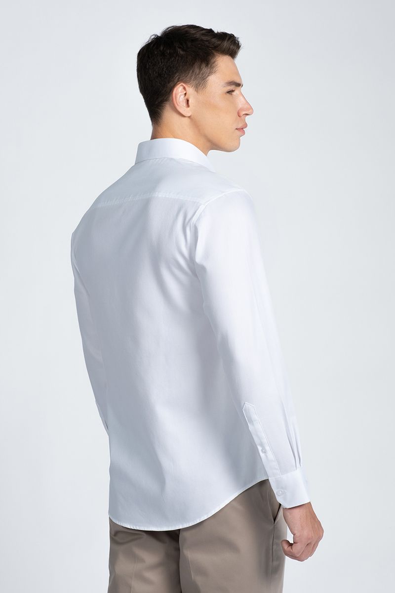 Áo Sơ Mi Nam Form Vừa Tay Dài WS24SS37C-LD