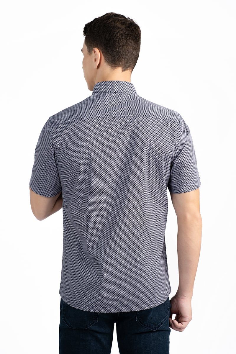 Áo Sơ Mi Công Sở Tay Ngắn WS24SS48P-SD