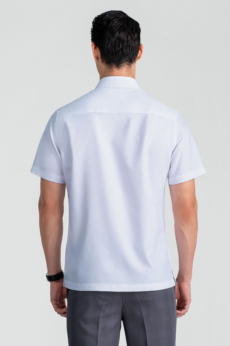 Áo Sơ Mi Nam Tay Ngắn Form Ôm WS25FH75P-SDEX