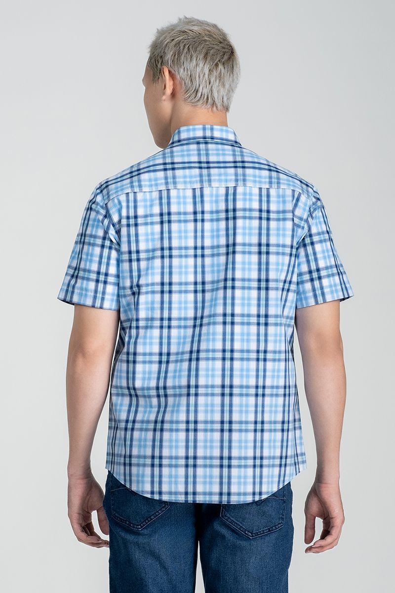 Áo Sơ Mi Nam Form Ôm Tay Ngắn WS25SS04T-SC