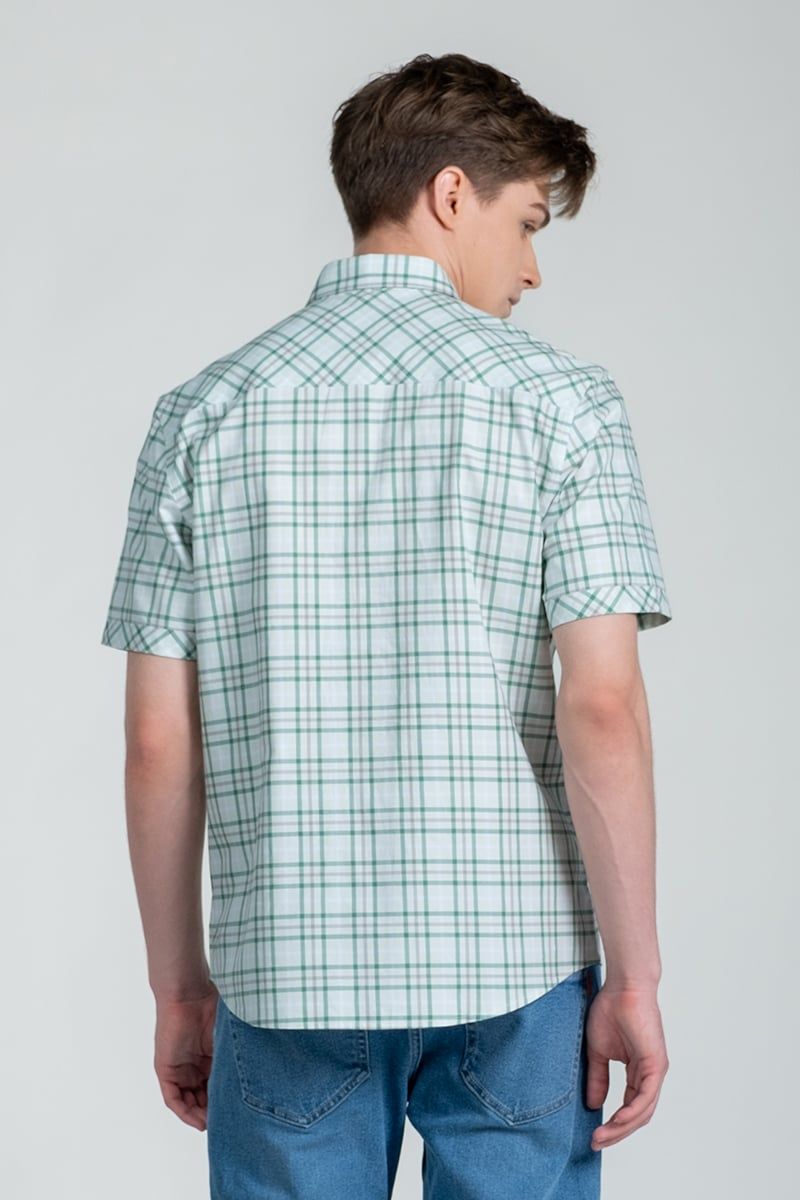 Áo Sơ Mi Tay Ngắn Form Ôm WS25SS08P-SC
