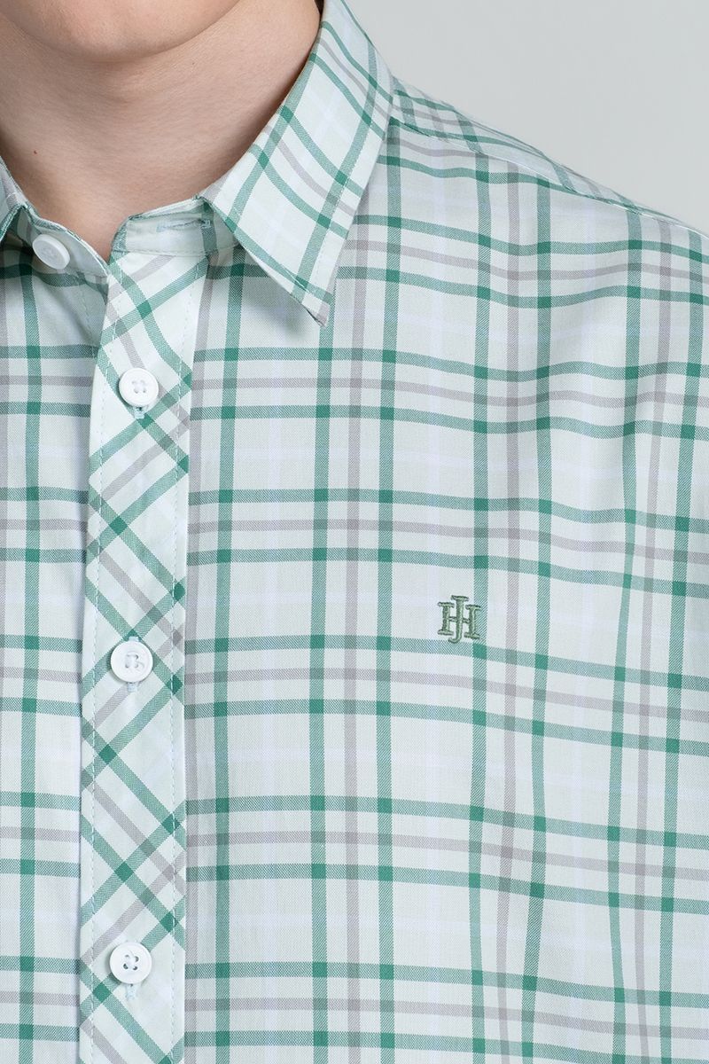 Áo Sơ Mi Tay Ngắn Form Ôm WS25SS08P-SC