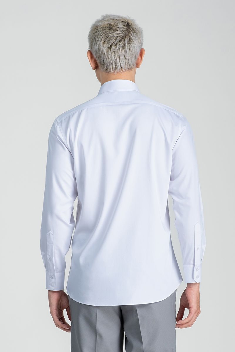 Áo Sơ Mi Nam Tay Dài Form Ôm WS25SS14P-LDFSBB