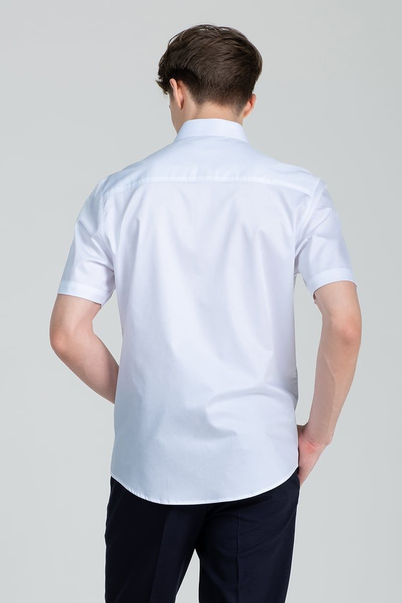 Áo Sơ Mi Tay Ngắn Form Ôm WS25SS17C-SD