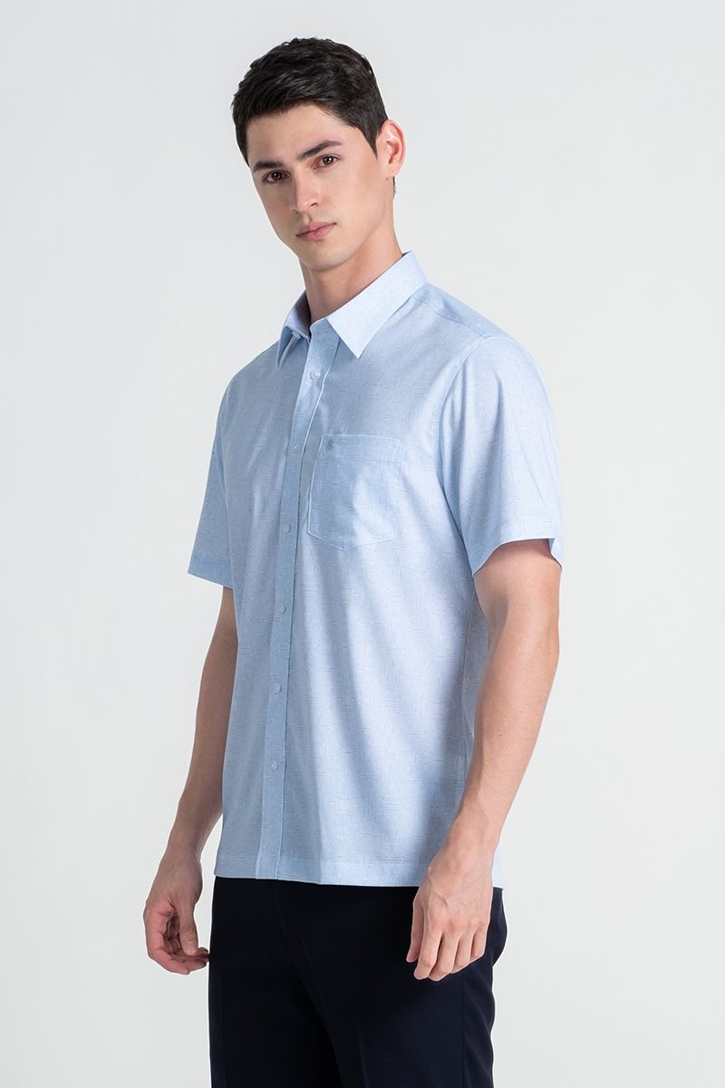 Áo Sơ Mi Tay Ngắn Form Ôm WS25SS26C-SDBB