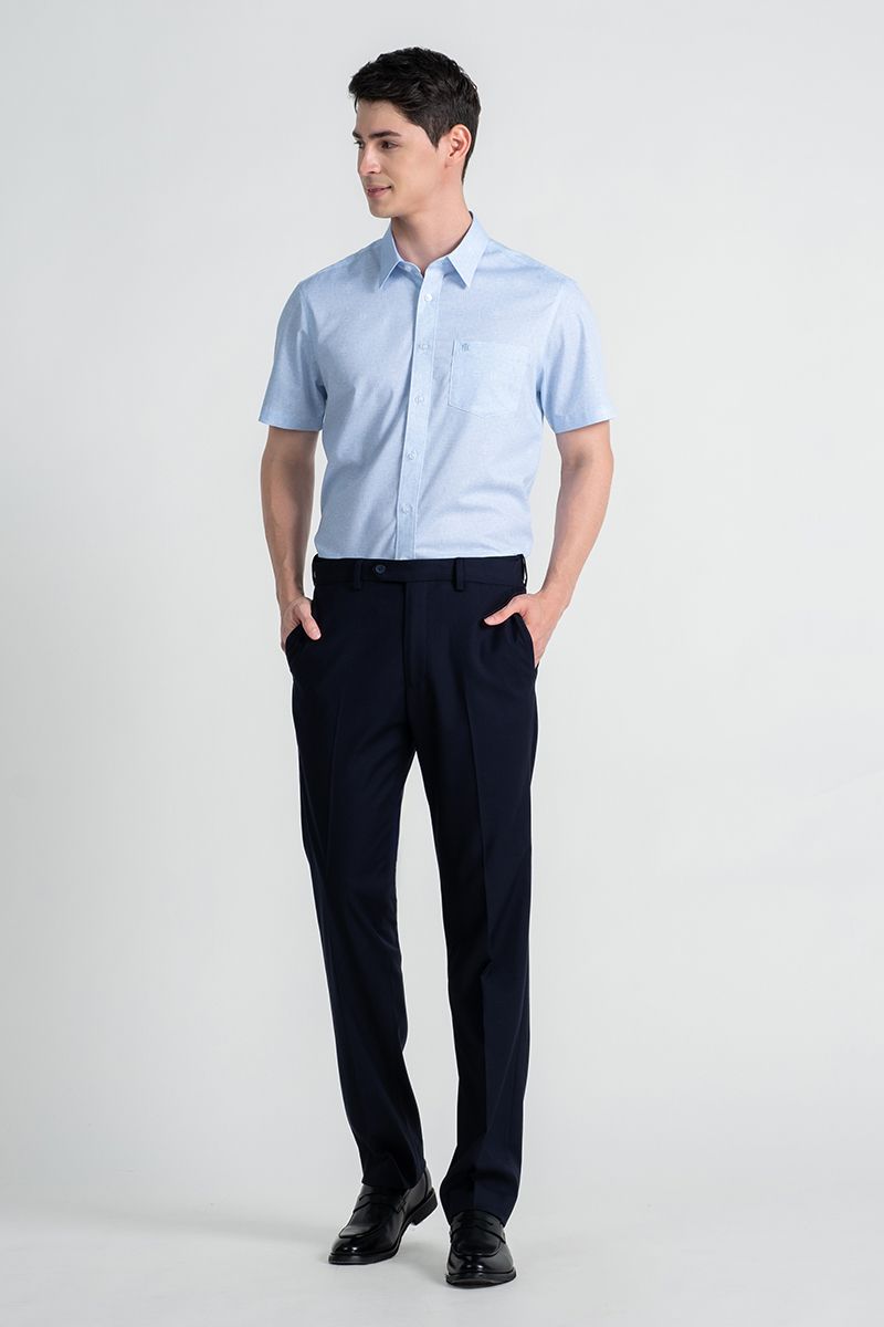 Áo Sơ Mi Tay Ngắn Form Ôm WS25SS26C-SDBB