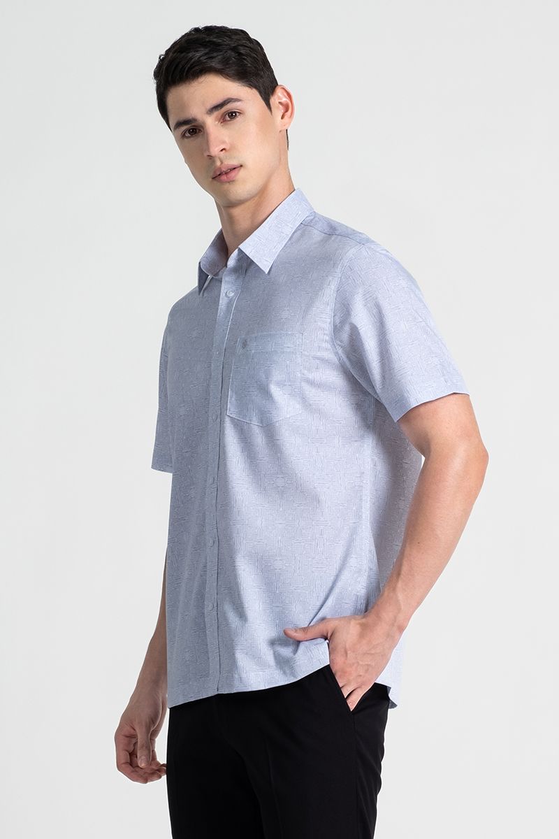 Áo Sơ Mi Tay Ngắn Form Ôm WS25SS26C-SDBB
