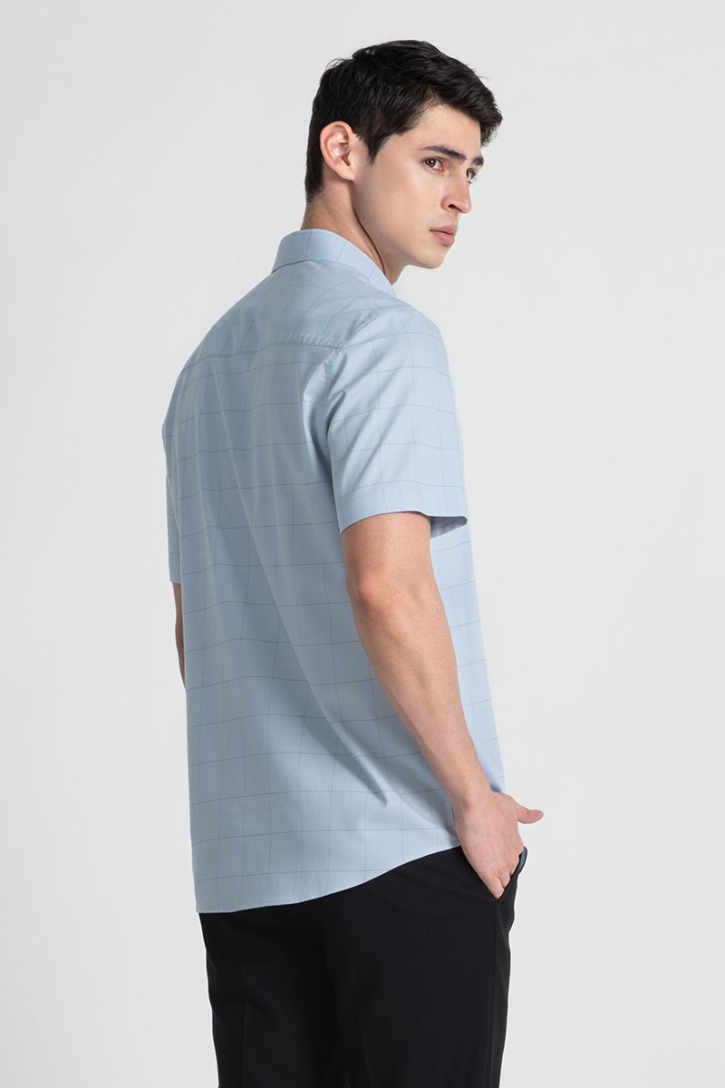 Áo Sơ Mi Tay Ngắn Form Ôm WS25SS30P-SD
