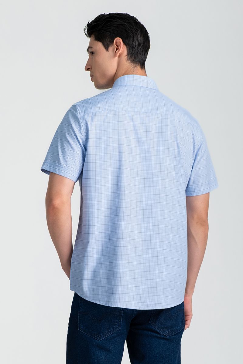 Áo Sơ Mi Nam Tay Ngắn Form Ôm WS25SS37T-SDBB