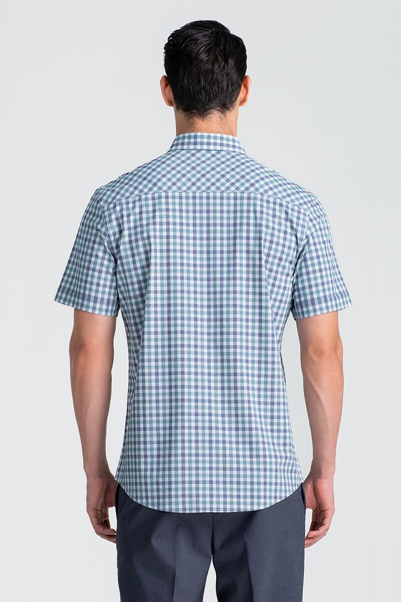 Áo Sơ Mi Tay Ngắn Form Vừa WS25SS39C-SCBB