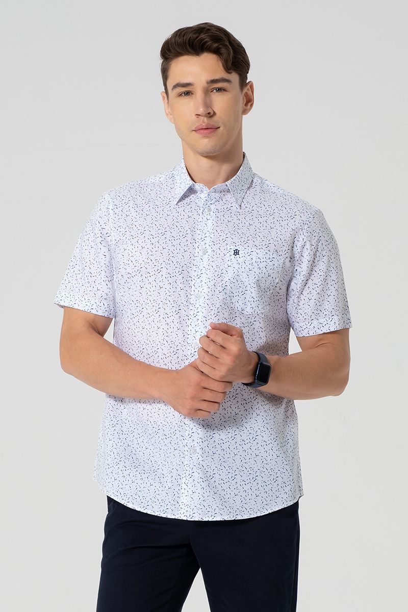 Áo Sơ Mi Nam Tay Ngắn WS25SS46C-SC