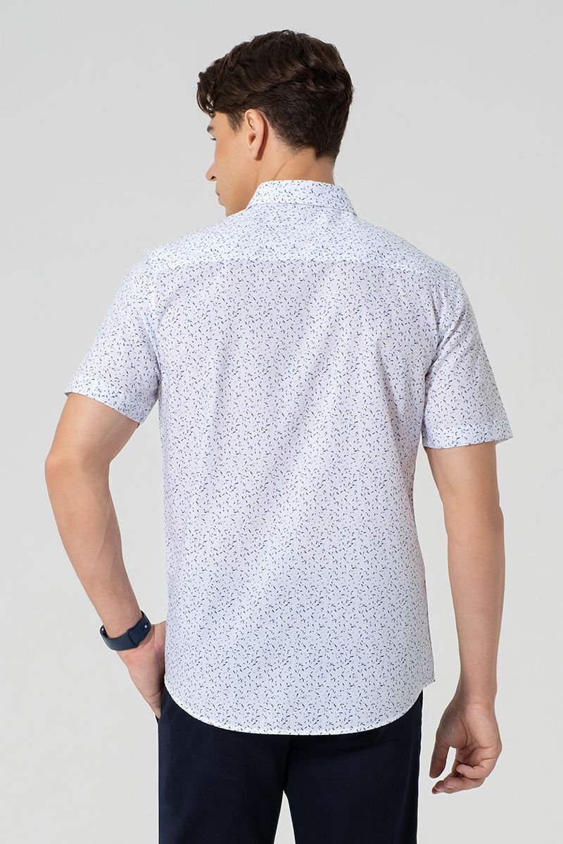 Áo Sơ Mi Nam Tay Ngắn WS25SS46C-SC