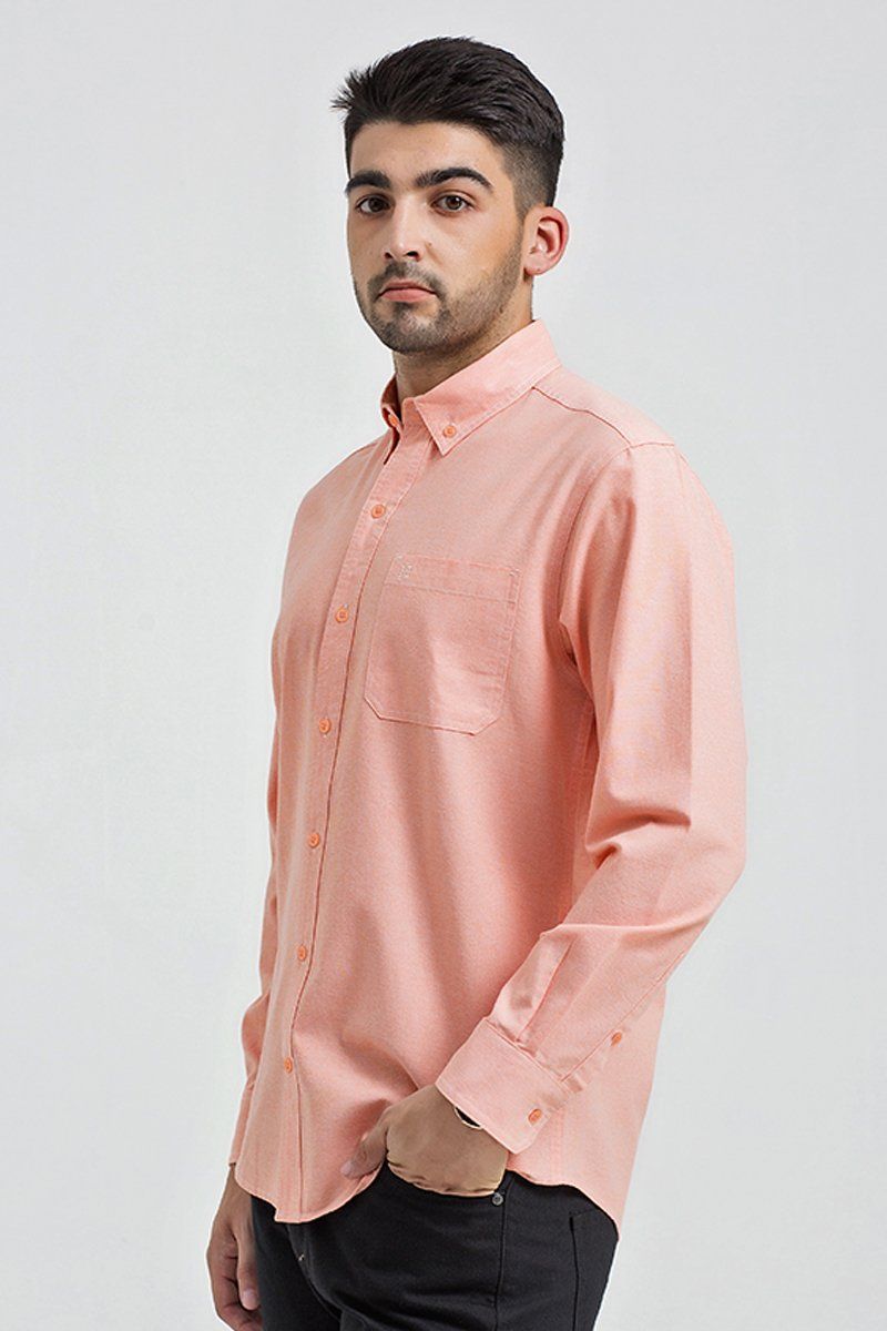 Áo sơ mi tay dài basic WS21SS56T-LC