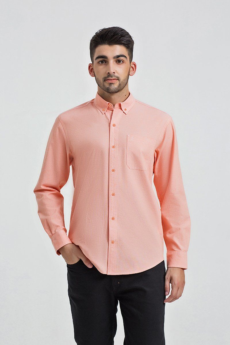 Áo sơ mi tay dài basic WS21SS56T-LC