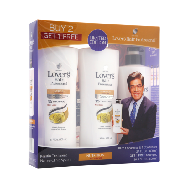 Combo Dầu Gội Và Xả Dưỡng Chất Lover’s Hair Professional Nutrition (Limited Edition) + Tặng Gội