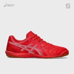 Giày bóng đá trẻ em Asics Calcetto WD9 IC Wide - Đỏ/Trắng