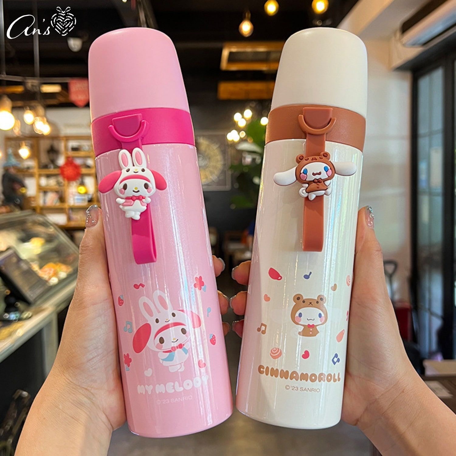 Bình giữ nhiệt hoạt hình siêu xinh - quà tặng cho bé BGN33