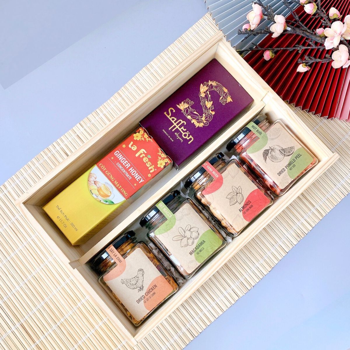 Combo quà tết sang trọng - quà Tết giá rẻ ANS 37
