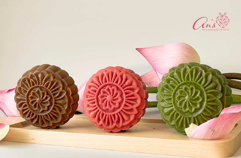 Bánh trung thu handmade Cà phê nhân phô mai ( pudding)