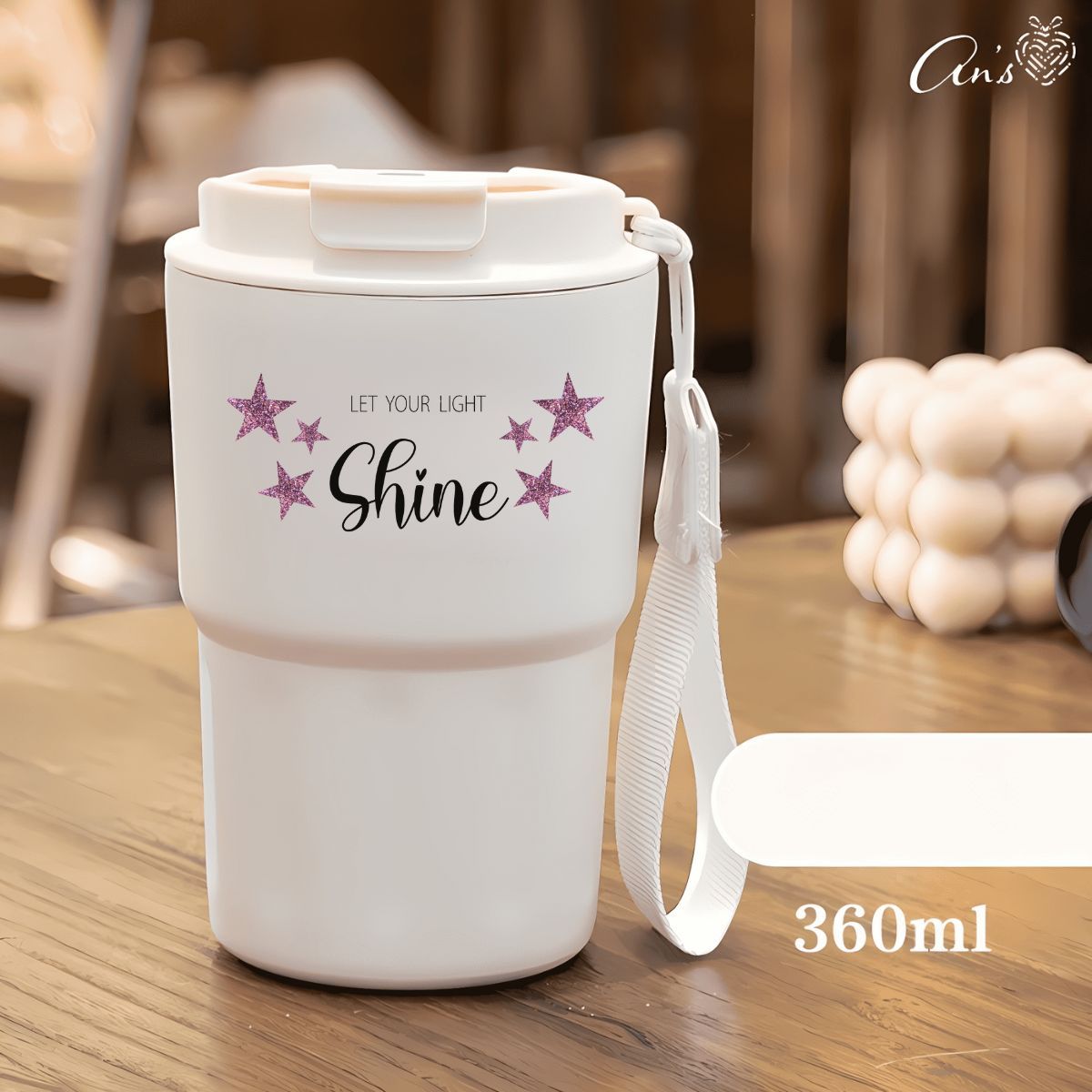 Ly giữ nhiệt in ấn thông điệp - Nhiều thiết kế BGN44_IN