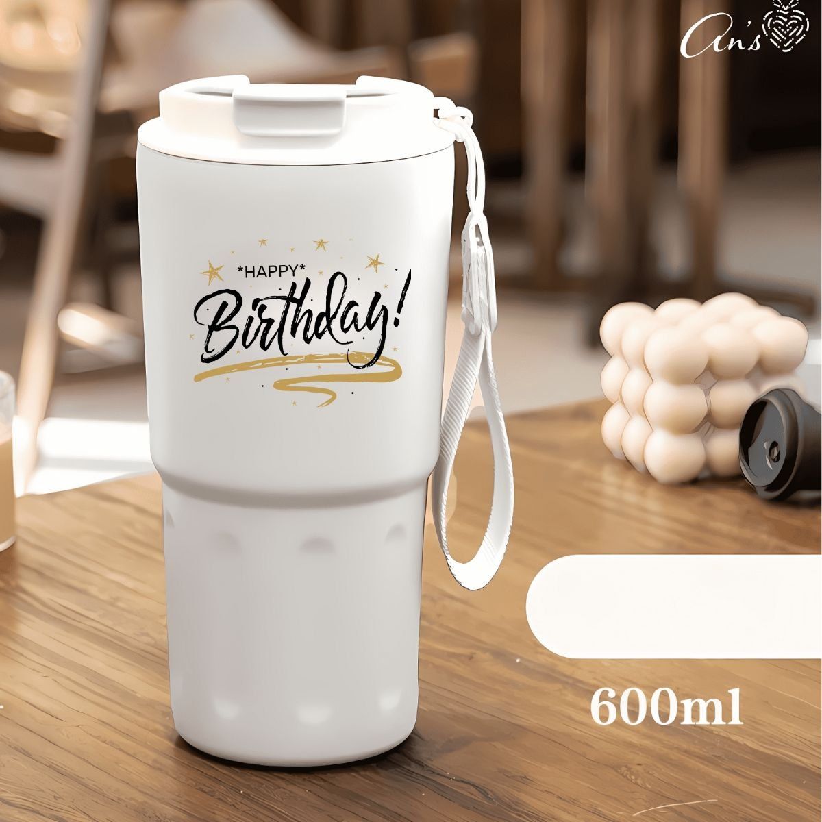 Ly giữ nhiệt in ấn thông điệp - Nhiều thiết kế BGN44_IN