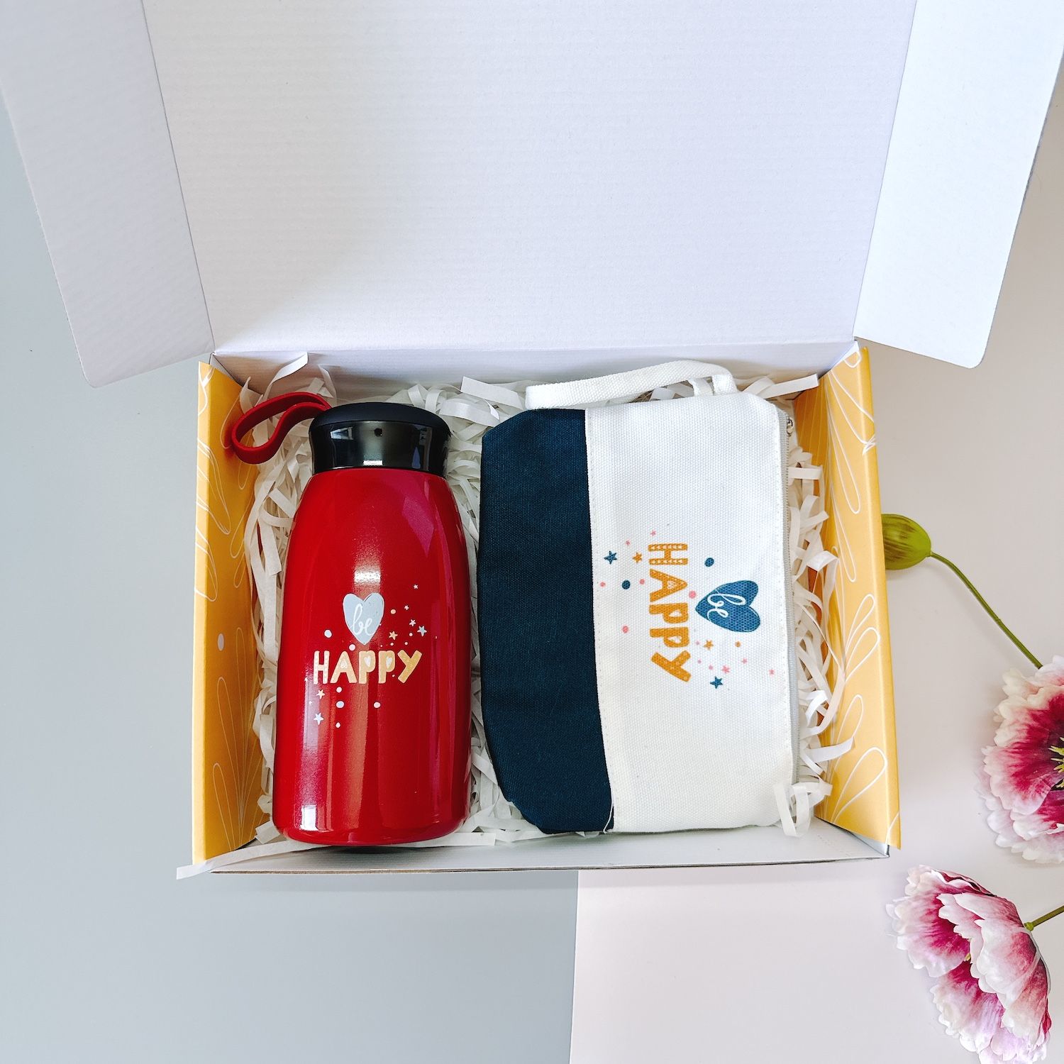 Nhiều mẫu - Quà 20/10 in ấn logo - set 2 món Bình - ví GSN_BV