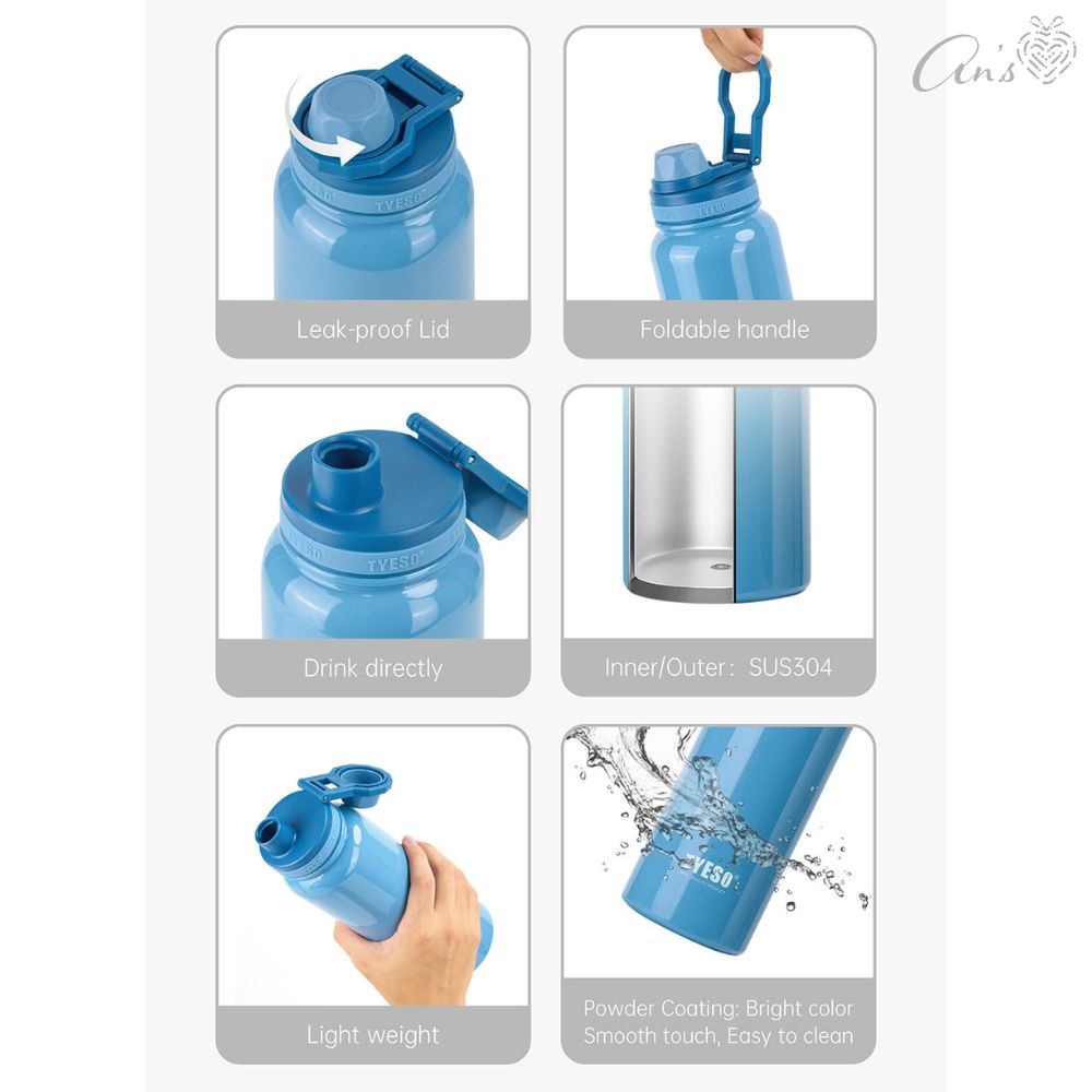Bình giữ nhiệt TYESO in ấn Logo Doanh nghiệp BGN48