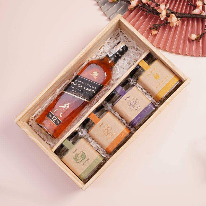 Hộp quà tết sang trọng tặng đối tác - Thịnh Vượng 02