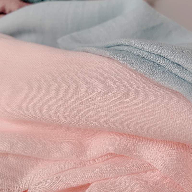 Khăn choàng mỏng Linen Charm Rhyme mã KC_1001
