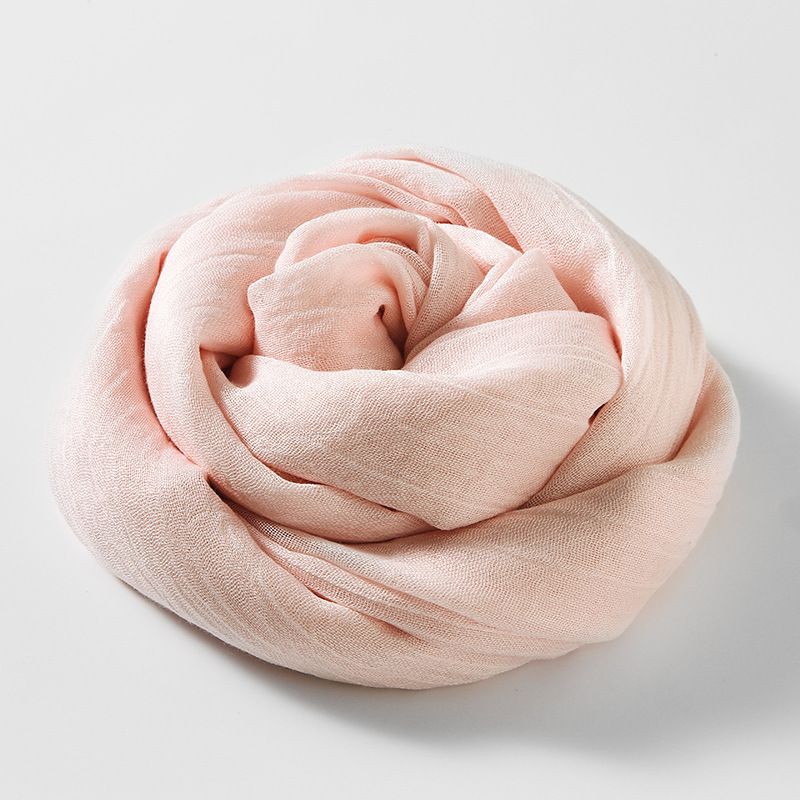 Khăn choàng mỏng Linen Charm Rhyme mã KC_1001