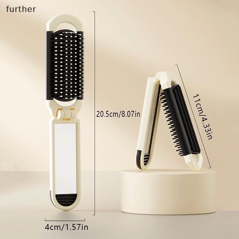 Lược chải tóc gấp gọn mini