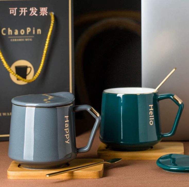 Set cốc trà cao cấp in logo LC05