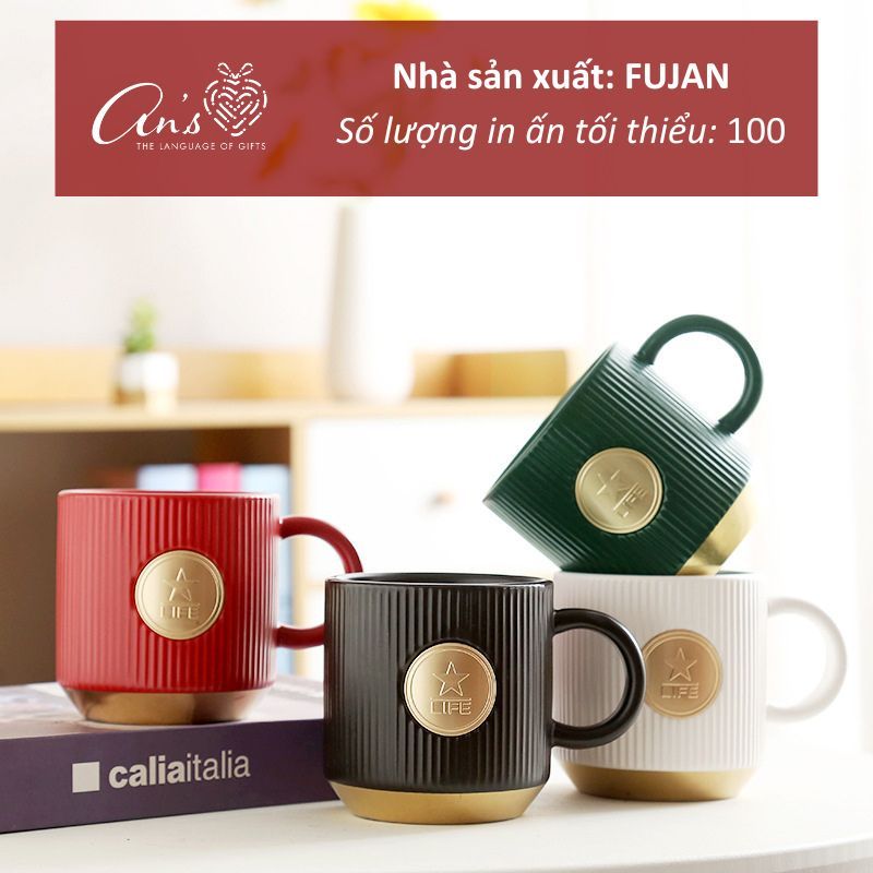  Cốc cà phê cao cấp FUJIAN L1003 - in ấn logo Doanh nghiệp 