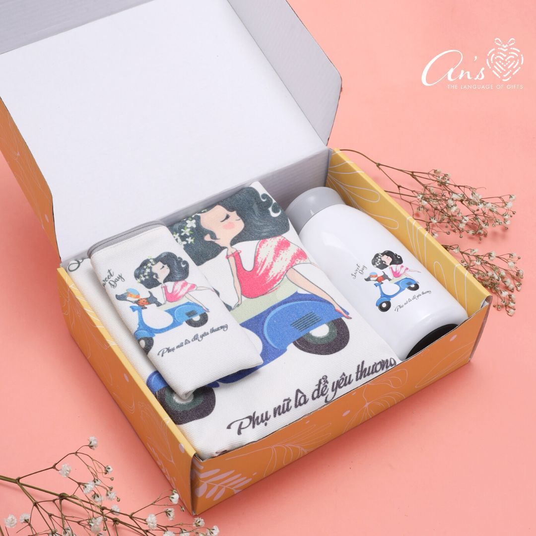Set quà 20/10, quà 8/3 Ans02