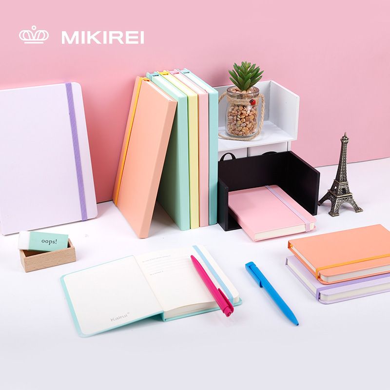 Sổ tay ghi chép Mikirei - hỗ trợ in ấn logo Doanh nghiệp STA6_003